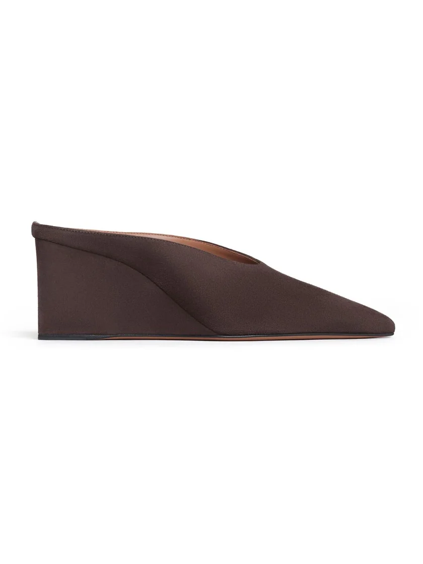 Alaïa Cube Mules In Suede