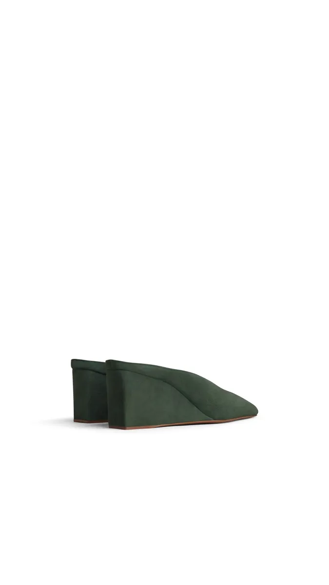 Alaïa Cube Mules In Suede | Thumbnail 3