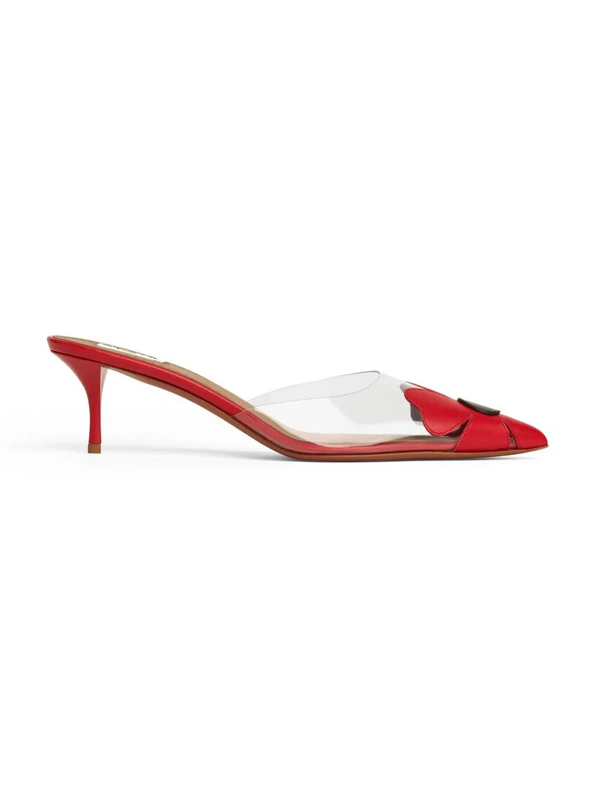 Alaïa Bloom Mules In Calfskin