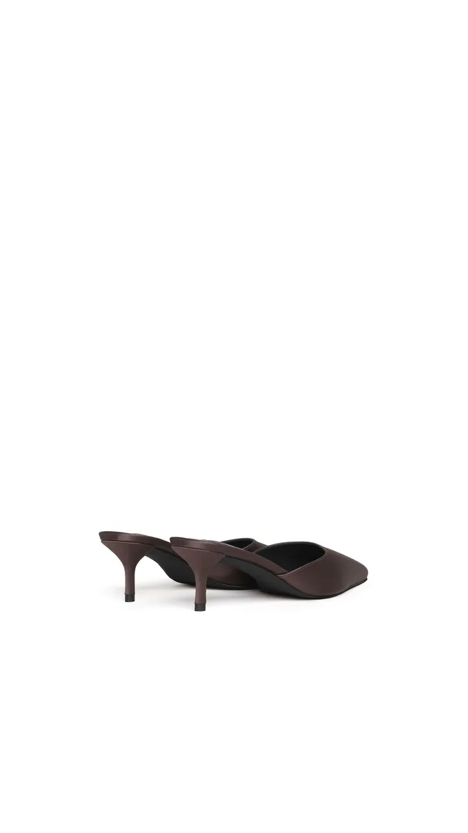 Alaïa Le Coeur Mules In Satin | Thumbnail 3 Alaïa Le Coeur Mules In Satin | Thumbnail 3