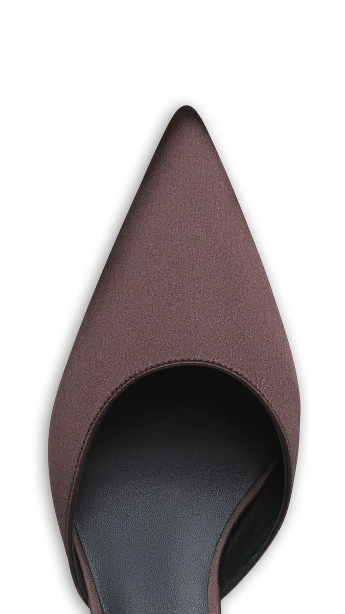 Alaïa Le Coeur Mules In Satin | Thumbnail 4 Alaïa Le Coeur Mules In Satin | Thumbnail 4