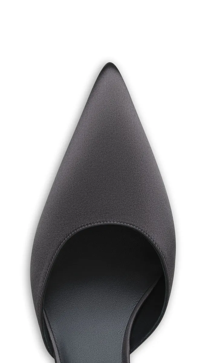 Alaïa Le Coeur Mules In Satin | Thumbnail 4