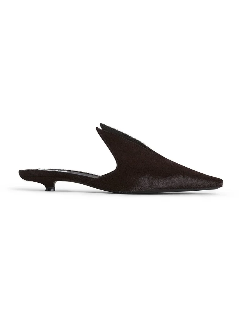 Alaïa Mules In Haircalf