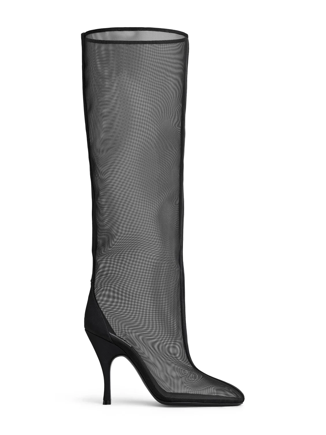 Alaïa Knee Boots In Mesh