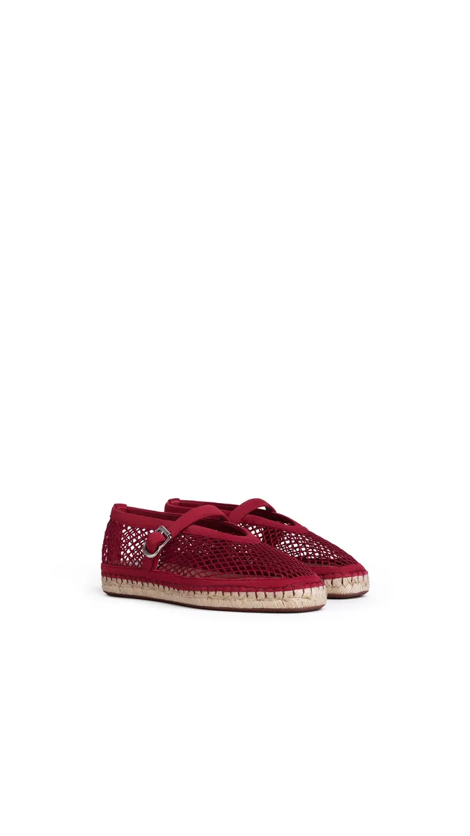 Alaïa Espadrilles In Fishnet And Suede | Thumbnail 2