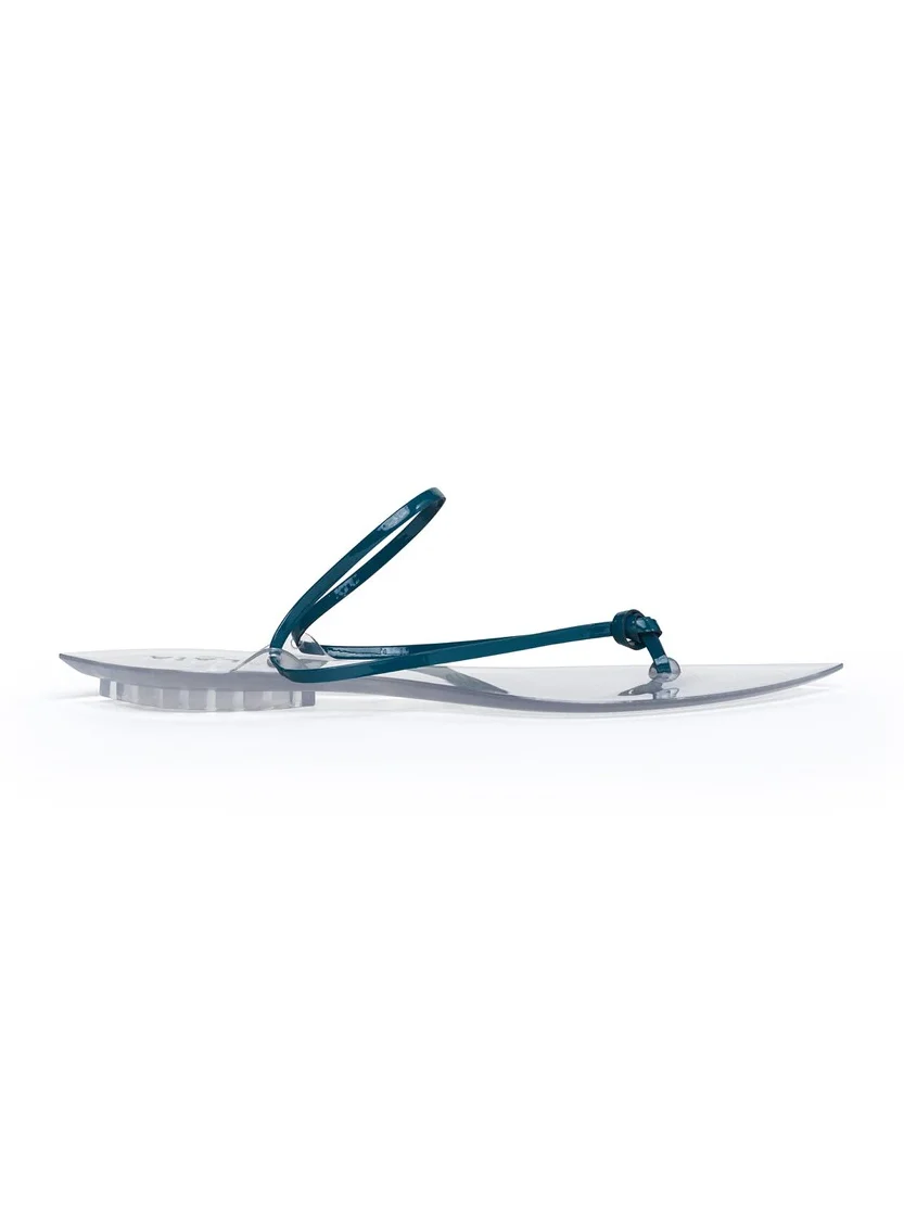 Alaïa Invisible Thong In Patent Leather