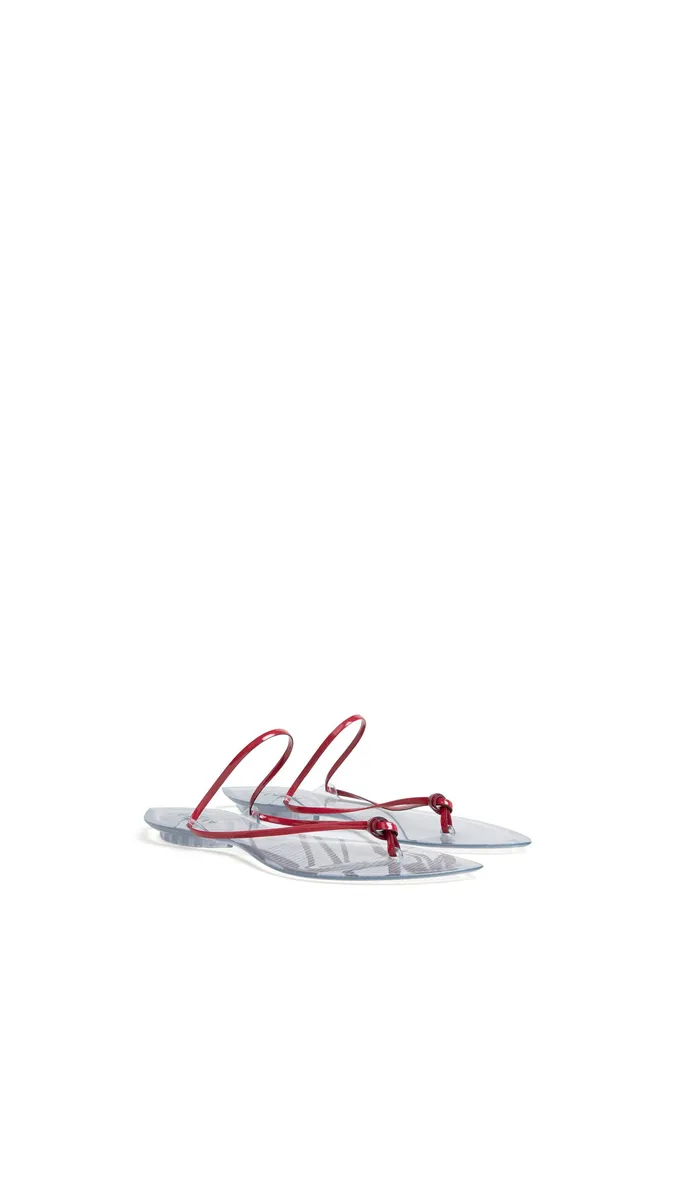 Alaïa Invisible Thong In Patent Leather | Thumbnail 2