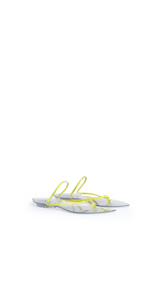 Alaïa Invisible Thong In Patent Leather | Thumbnail 2