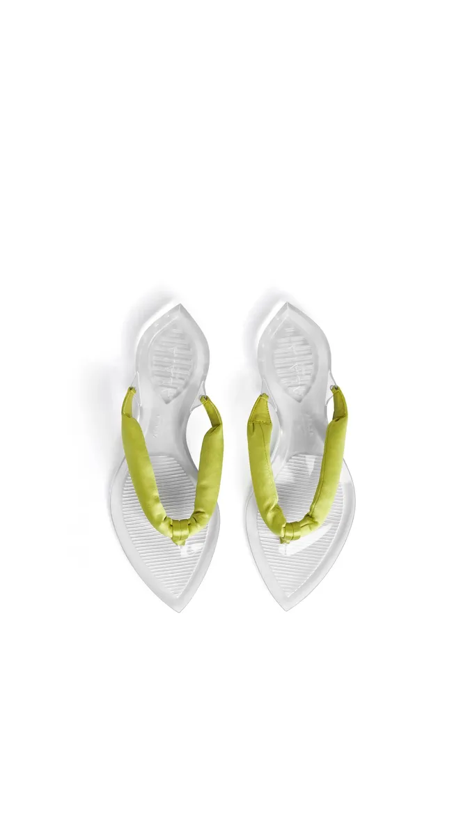 Alaïa Invisible Thong In Satin | Thumbnail 4 Alaïa Invisible Thong In Satin | Thumbnail 4