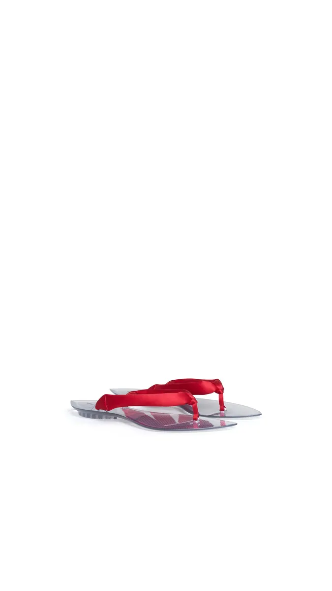 Alaïa Invisible Thong In Satin | Thumbnail 2 Alaïa Invisible Thong In Satin | Thumbnail 2