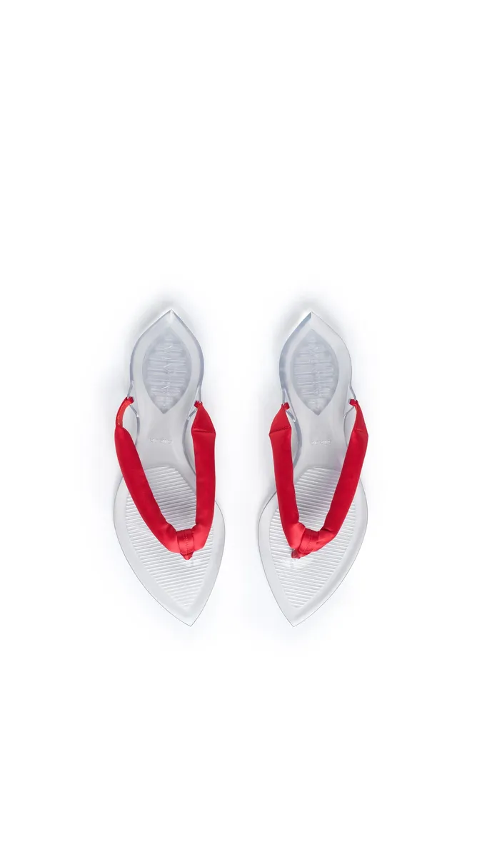Alaïa Invisible Thong In Satin | Thumbnail 4 Alaïa Invisible Thong In Satin | Thumbnail 4