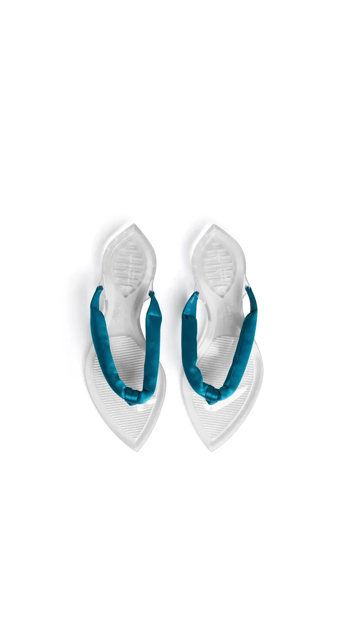 Alaïa Invisible Thong In Satin | Thumbnail 4 Alaïa Invisible Thong In Satin | Thumbnail 4