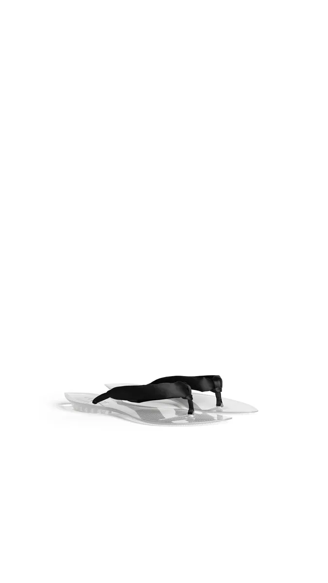 Alaïa Invisible Thong In Satin | Thumbnail 2 Alaïa Invisible Thong In Satin | Thumbnail 2