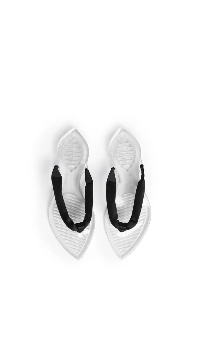 Alaïa Invisible Thong In Satin | Thumbnail 4 Alaïa Invisible Thong In Satin | Thumbnail 4