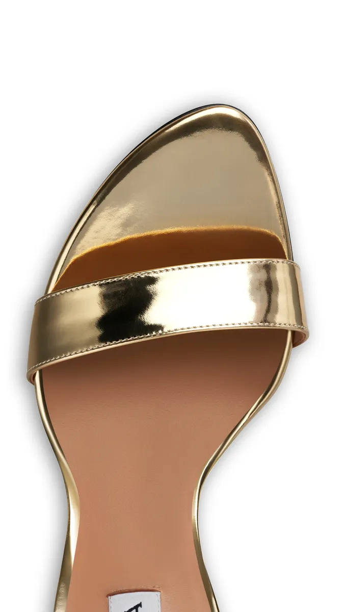 Alaïa Cone Sandals In Mirror Fabric | Thumbnail 4
