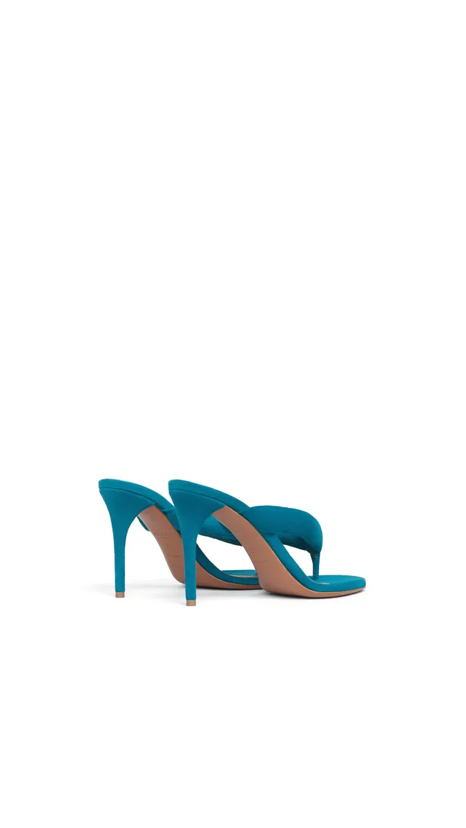 Alaïa Heel Thong Mules In Suede | Thumbnail 3