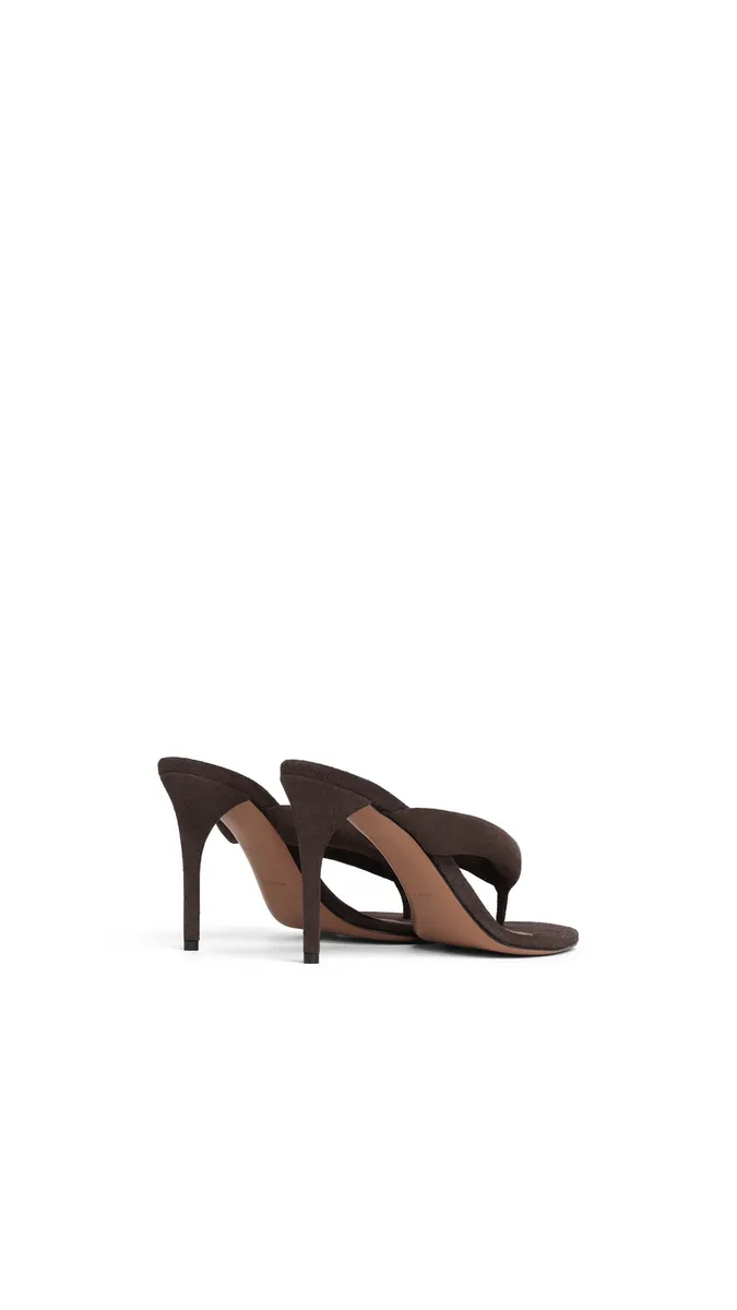 Alaïa Heel Thong Mules In Suede | Thumbnail 3