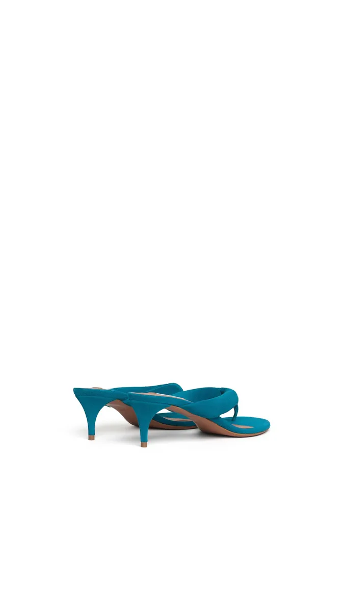Alaïa Heel Thong Mules In Suede | Thumbnail 3