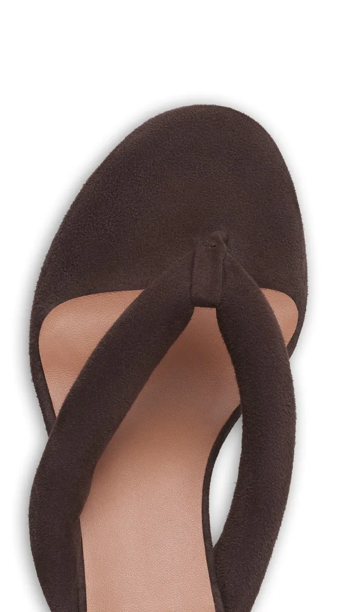Alaïa Heel Thong Mules In Suede | Thumbnail 4