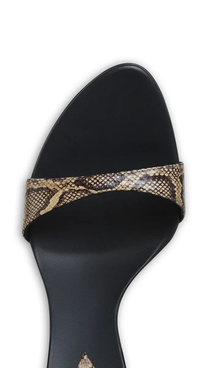 Alaïa Drop Strappy Sandals In Ayers Leather | Thumbnail 4 Alaïa Drop Strappy Sandals In Ayers Leather | Thumbnail 4