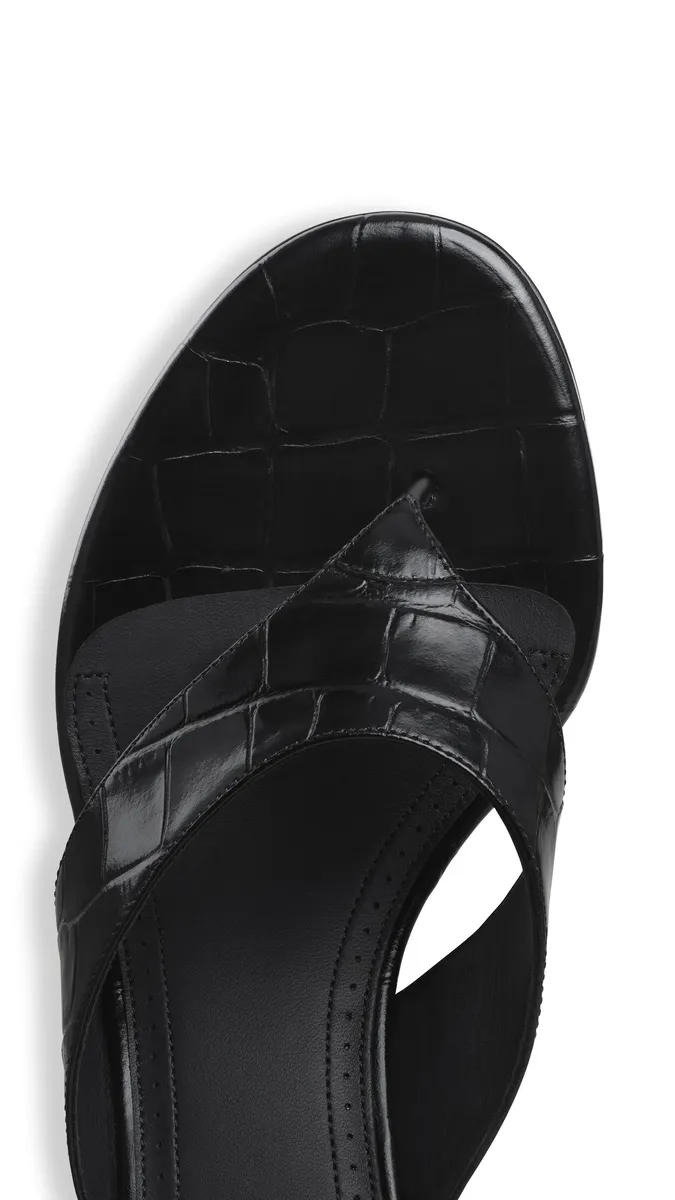 Alaïa Mules Tong In Crocodile Embossed Calfskin | Thumbnail 4