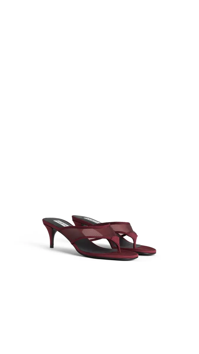 Alaïa Mules Tong In Mesh | Thumbnail 2
