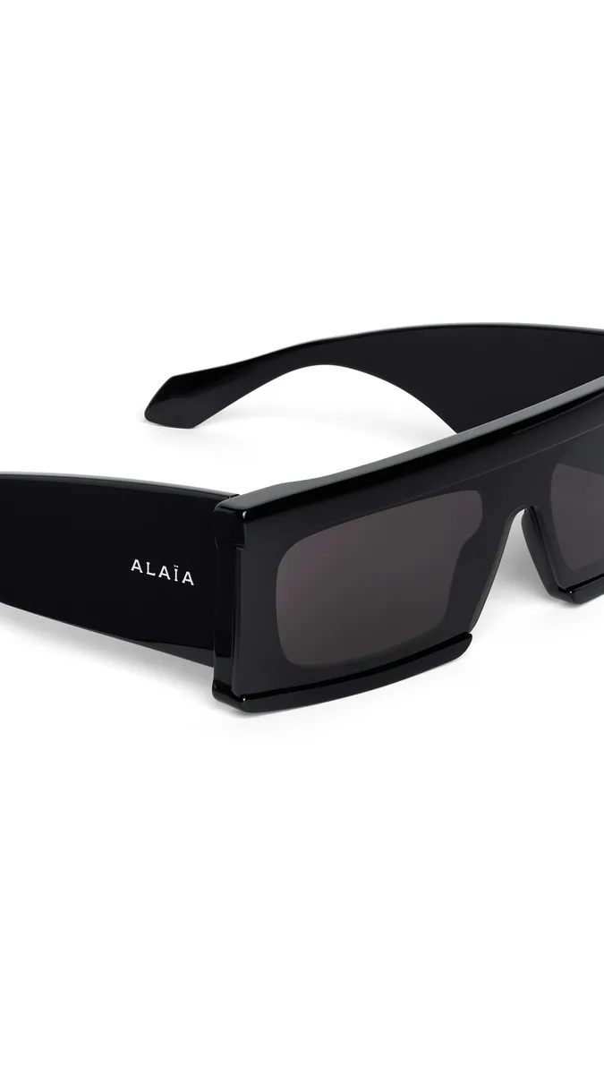 Alaïa Rectangular Mask Sunglasses | Thumbnail 3
