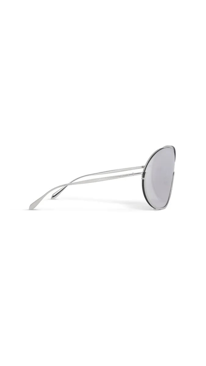 Alaïa Butterfly Sunglasses In Metal | Thumbnail 2