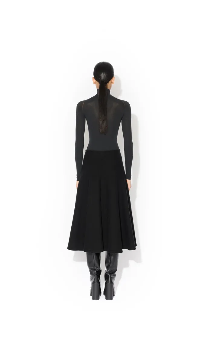 Alaïa High Neck Second-skin Knit Bodysuit | Thumbnail 4 Alaïa High Neck Second-skin Knit Bodysuit | Thumbnail 4