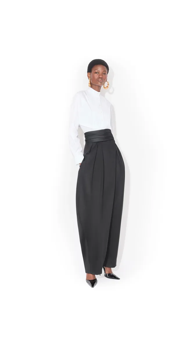 Alaïa Layer Cotton Poplin Shirt | Thumbnail 2 Alaïa Layer Cotton Poplin Shirt | Thumbnail 2