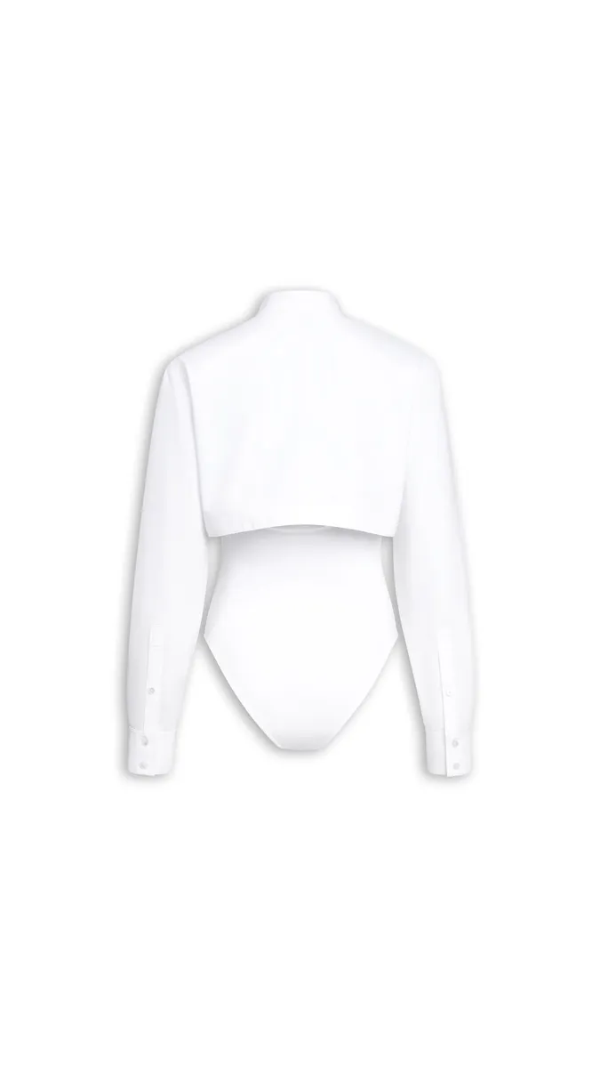 Alaïa Layer Cotton Poplin Shirt | Thumbnail 5 Alaïa Layer Cotton Poplin Shirt | Thumbnail 5