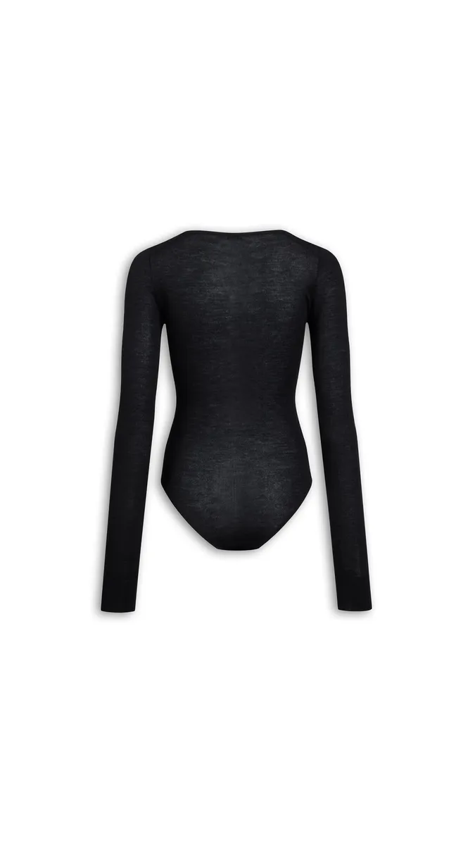 Alaïa Second-skin Cashmere Bodysuit | Thumbnail 5 Alaïa Second-skin Cashmere Bodysuit | Thumbnail 5