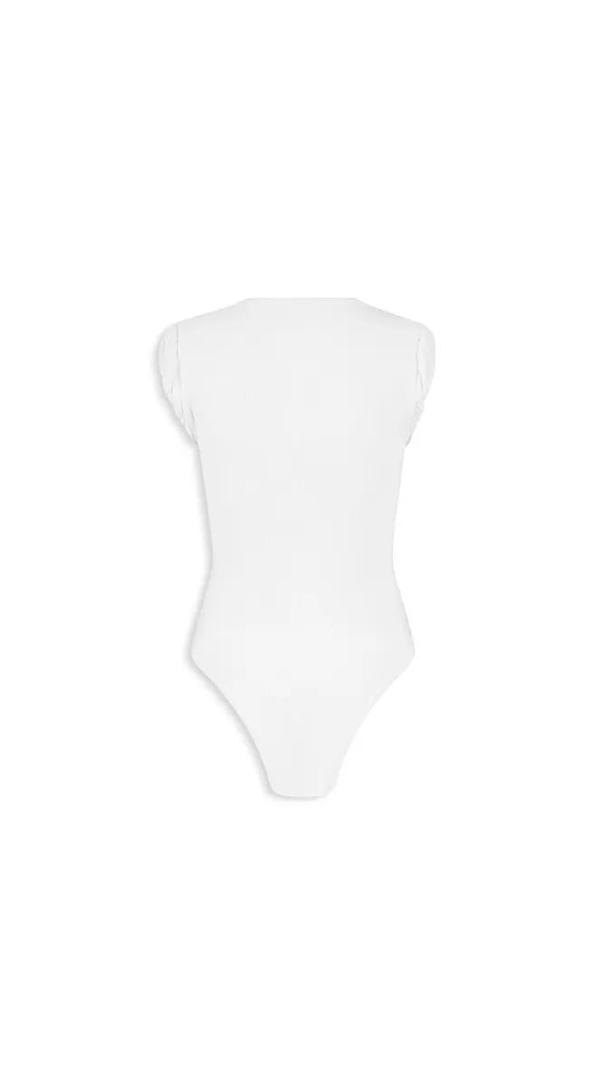 Alaïa Cashmere-blend Jersey Bodysuit | Thumbnail 4 Alaïa Cashmere-blend Jersey Bodysuit | Thumbnail 4