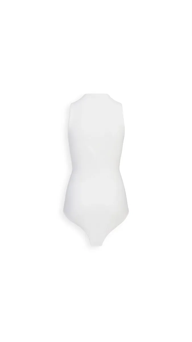 Alaïa Cross-front Knit Bodysuit | Thumbnail 4 Alaïa Cross-front Knit Bodysuit | Thumbnail 4