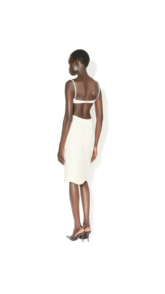 Alaïa Wool Crepe Bralette | Thumbnail 3