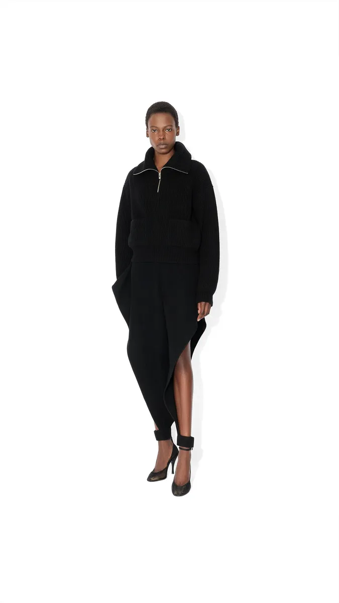 Alaïa Cashmere Trucker Jumper | Thumbnail 2