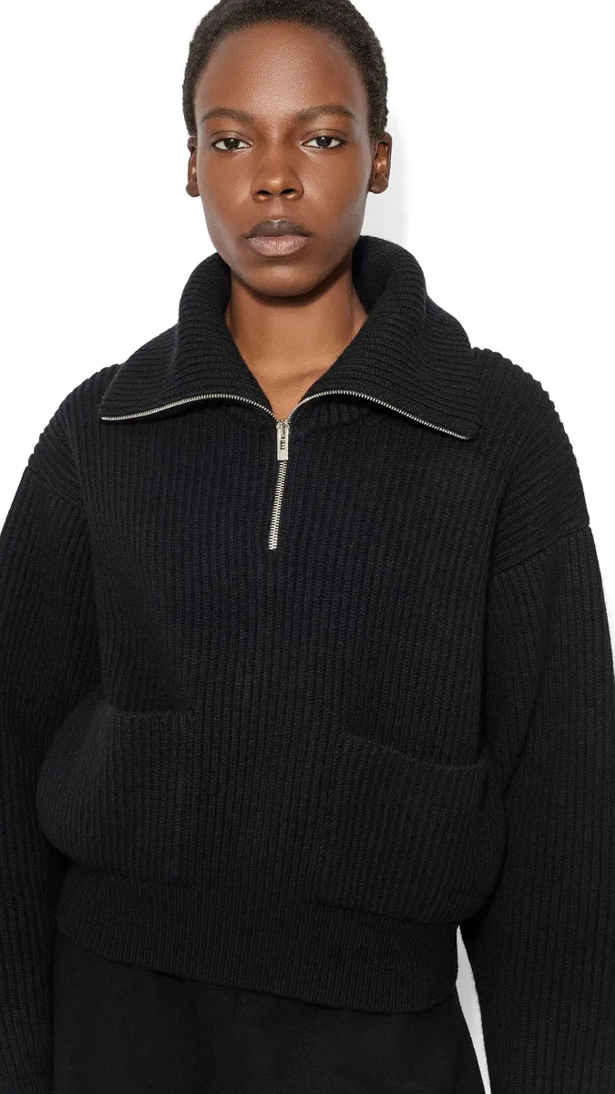 Alaïa Cashmere Trucker Jumper | Thumbnail 4