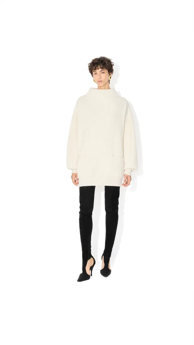 Alaïa Cashmere Pocket Jumper | Thumbnail 2 Alaïa Cashmere Pocket Jumper | Thumbnail 2