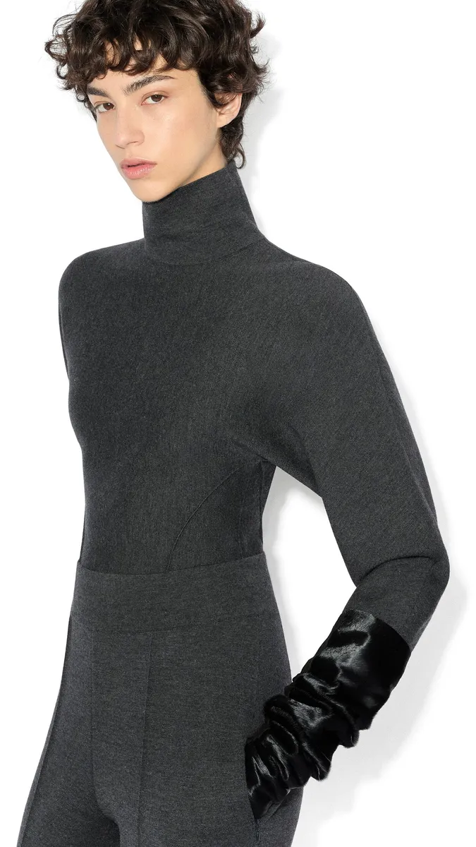 Alaïa Wool Cinched Jumper | Thumbnail 4 Alaïa Wool Cinched Jumper | Thumbnail 4