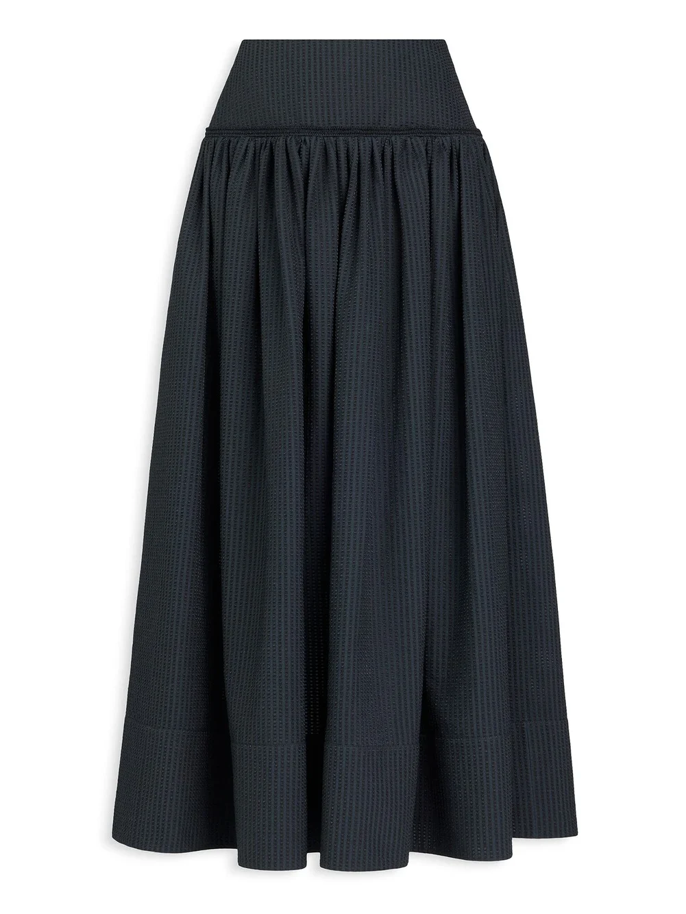 Alaïa Openwork Cotton A-line Skirt