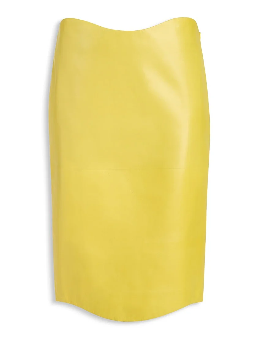 Alaïa Lambskin Pencil Skirt
