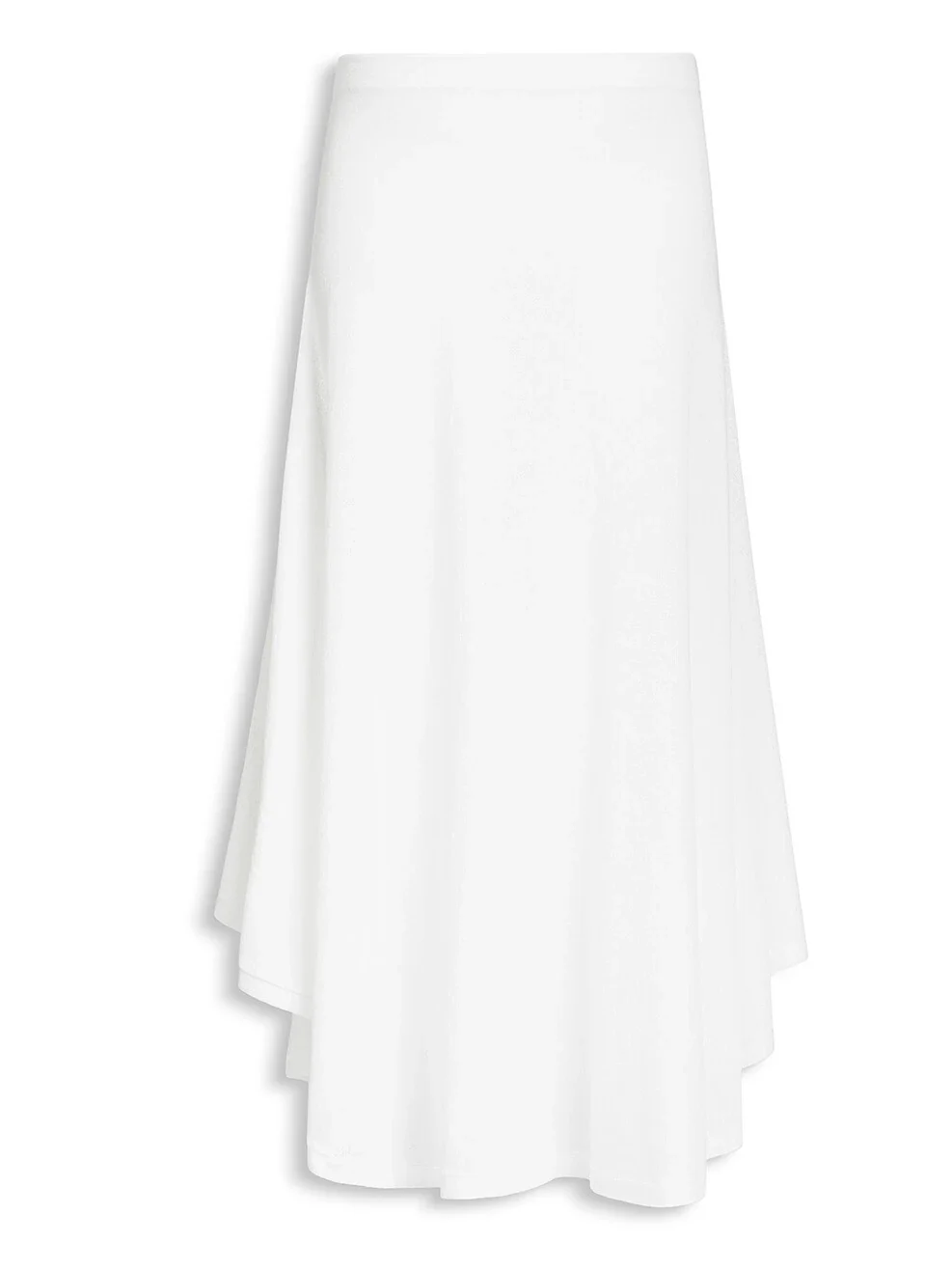 Alaïa Asymmetric Cotton Crepe Skirt