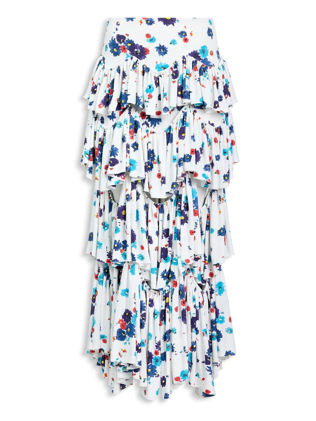 Draped Printed Skirt Draped Printed Skirt