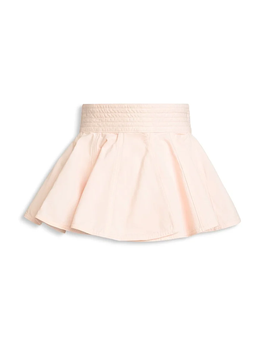 Alaïa Denim Peplum Belt