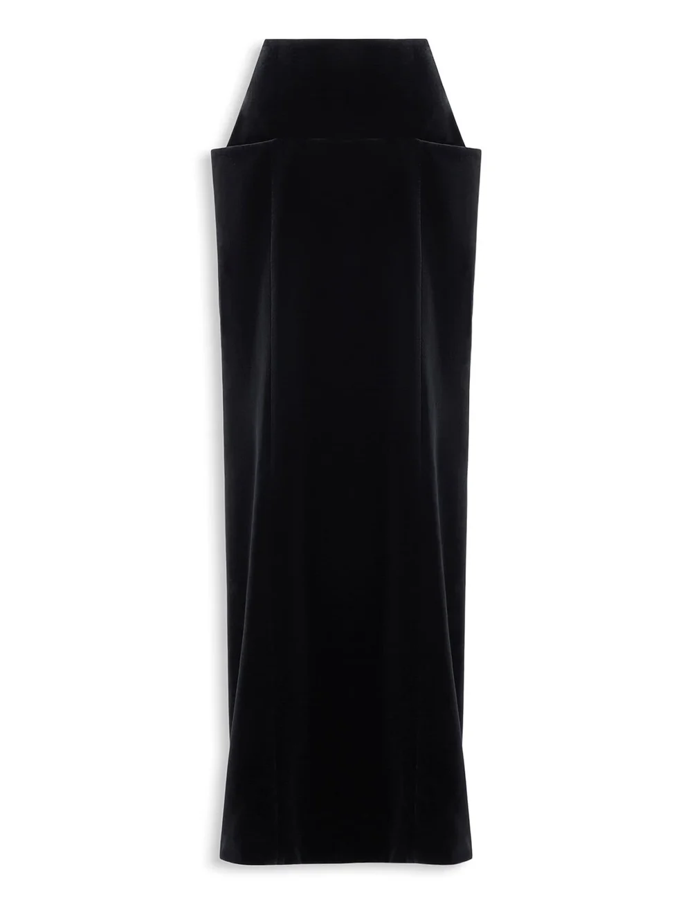 Cotton Velvet Column Skirt Cotton Velvet Column Skirt