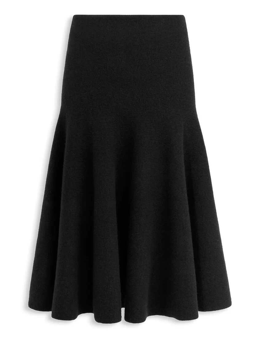 Cashmere Flared Skirt Cashmere Flared Skirt
