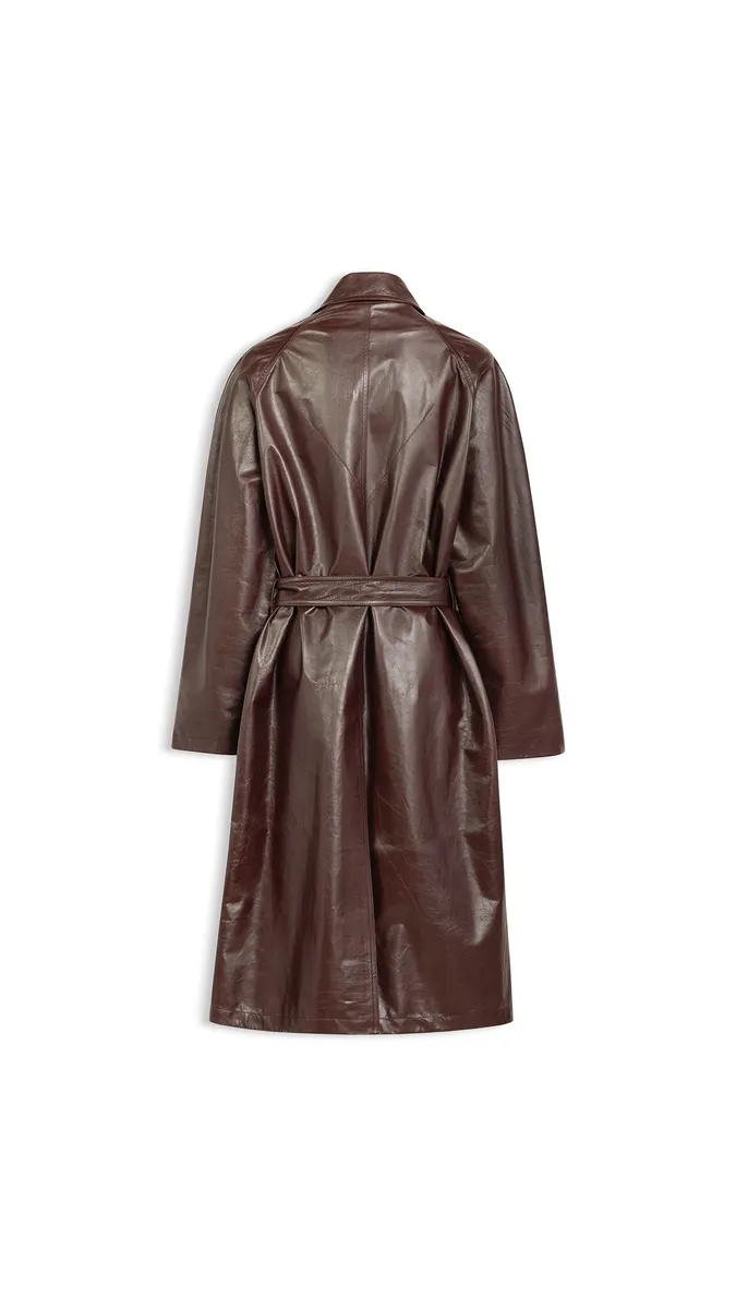 Alaïa Calfskin Trench Coat Set | Thumbnail 5 Alaïa Calfskin Trench Coat Set | Thumbnail 5