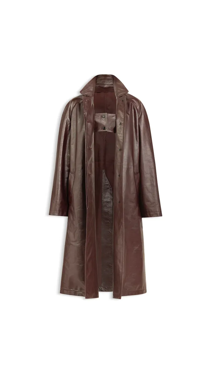 Alaïa Calfskin Trench Coat Set | Thumbnail 6 Alaïa Calfskin Trench Coat Set | Thumbnail 6