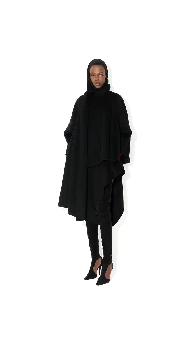 Alaïa Double Face Cashmere Scarf Coat | Thumbnail 2 Alaïa Double Face Cashmere Scarf Coat | Thumbnail 2