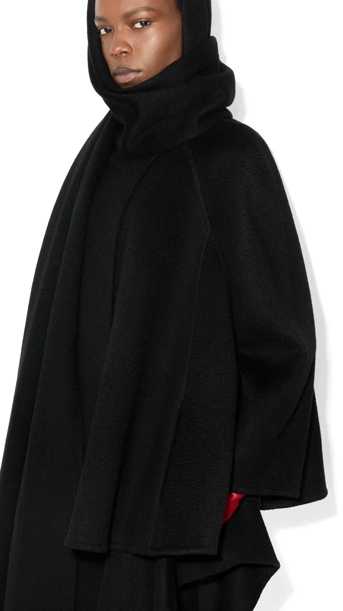 Alaïa Double Face Cashmere Scarf Coat | Thumbnail 4 Alaïa Double Face Cashmere Scarf Coat | Thumbnail 4